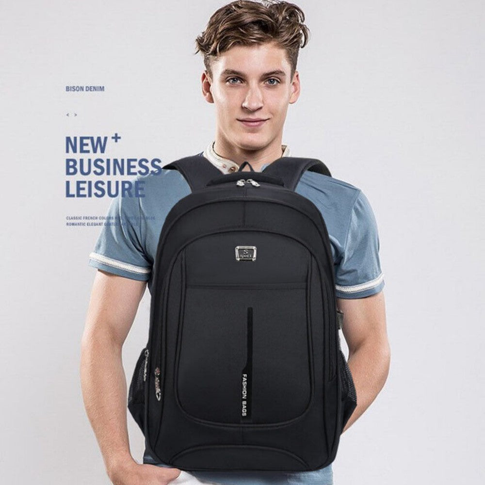 Mannen Vrouwen Laptop Rugzak 40L Grote Waterdichte Rugzak Reis Schooltas - SIMON