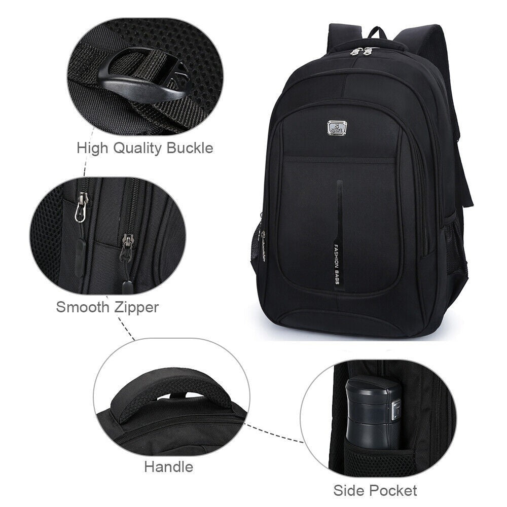 Mannen Vrouwen Laptop Rugzak 40L Grote Waterdichte Rugzak Reis Schooltas - SIMON